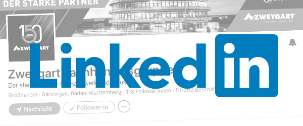 Imagebild Zweygart auf LinkedIn